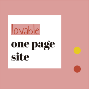 One Site Page
